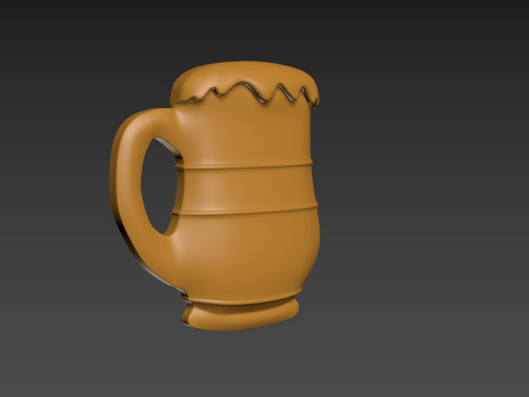 Biermok 3D-printmodel 3D printmodel