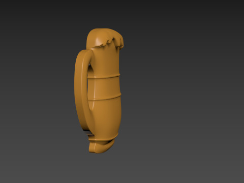 Biermok 3D-printmodel 3D printmodel