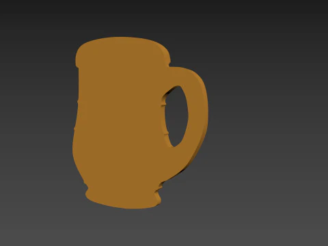 Beer Mug 3D print model 3D Print Model