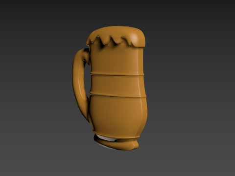 Biermok 3D-printmodel 3D printmodel