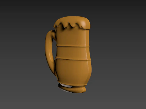 Beer Mug 3D print model 3D Print Model
