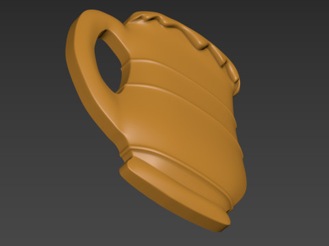 Biermok 3D-printmodel 3D printmodel