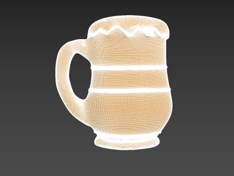 Beer Mug 3D print model 3D Print Model