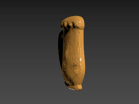 Wooden Beer Mug 3D Print Model