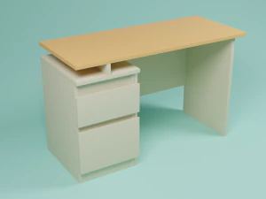 Scrivania per computer Modello 3D