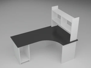 Scrivania per computer Modello 3D