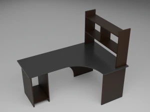 Scrivania per computer Modello 3D