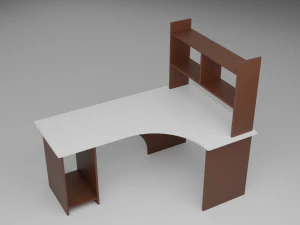 Scrivania per computer Modello 3D