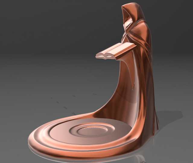 HALLOWEN HOLD CANDLE LED 3D Model .c4d .max .obj .3ds .fbx .stl .blend