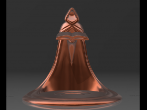 HALLOWEN HOLD CANDLE LED 3D Model
