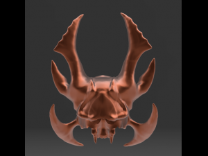 CASCO HALLOWEEN KELERITAS SKULL FORTNITE Modelo 3D