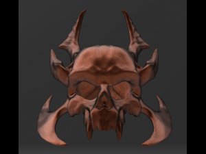 CASCO HALLOWEEN KELERITAS SKULL FORTNITE Modelo 3D