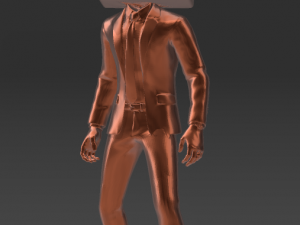 Skibidi TVMAN TV MAN 3D Model