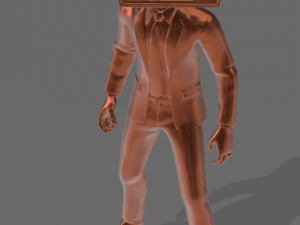 Skibidi TVMAN TV MAN 3D Model