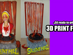 LISA GARLAND FROM SILENT HILL - 3D PRINT MODEL STL 3D 打印模型