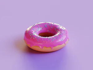 Donat Model 3D