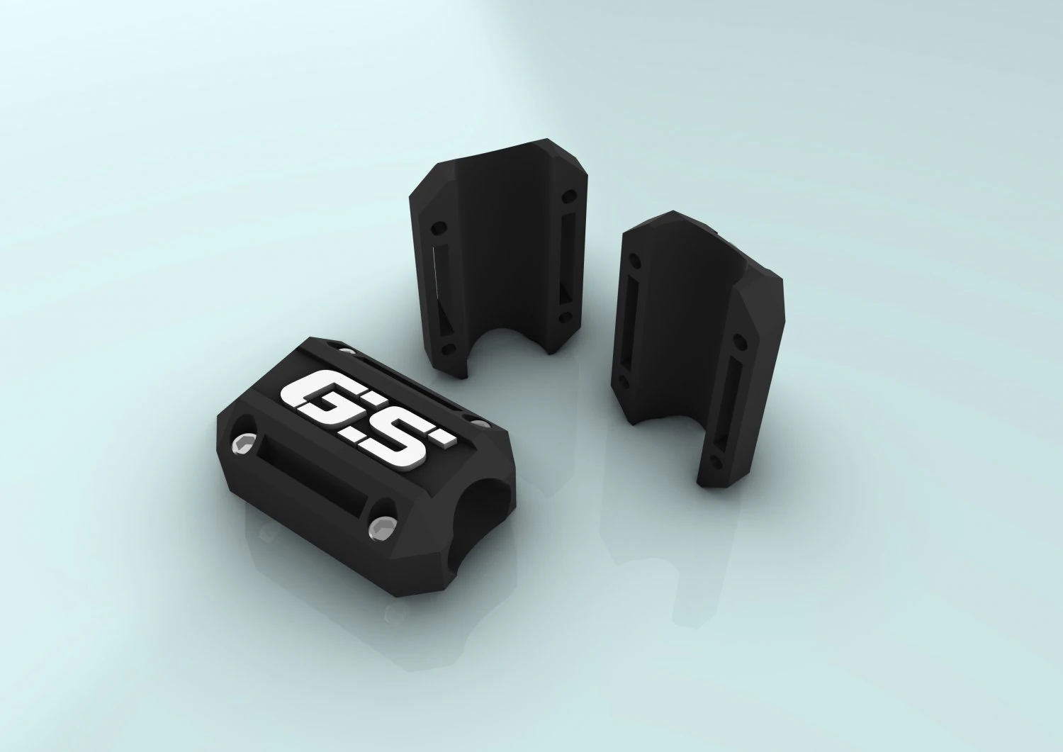 GS Custom bumper 3D Print Model .c4d .max .obj .3ds .fbx .stl .blend 