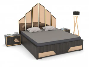 Bed by Json 3D Model