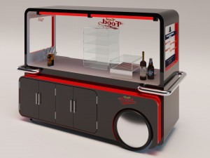 Food Cart 3Dモデル