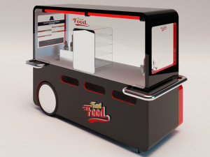 Food Cart 3D 모델