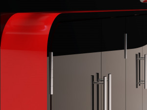 Food Cart 3D 모델