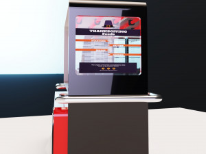Food Cart 3D 모델