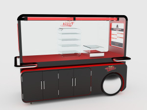 Food Cart 3D 모델