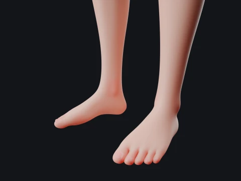 Stylized Woman Character Suzanne - Rigged for Games Animation 3D Model