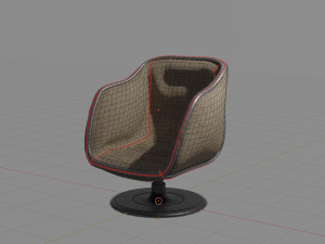Swivel chair 3Dモデル
