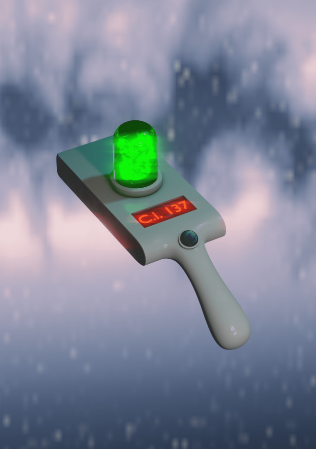 Rick and morty portal device 3Dモデル .c4d .max .obj .3ds .fbx .stl .blend 