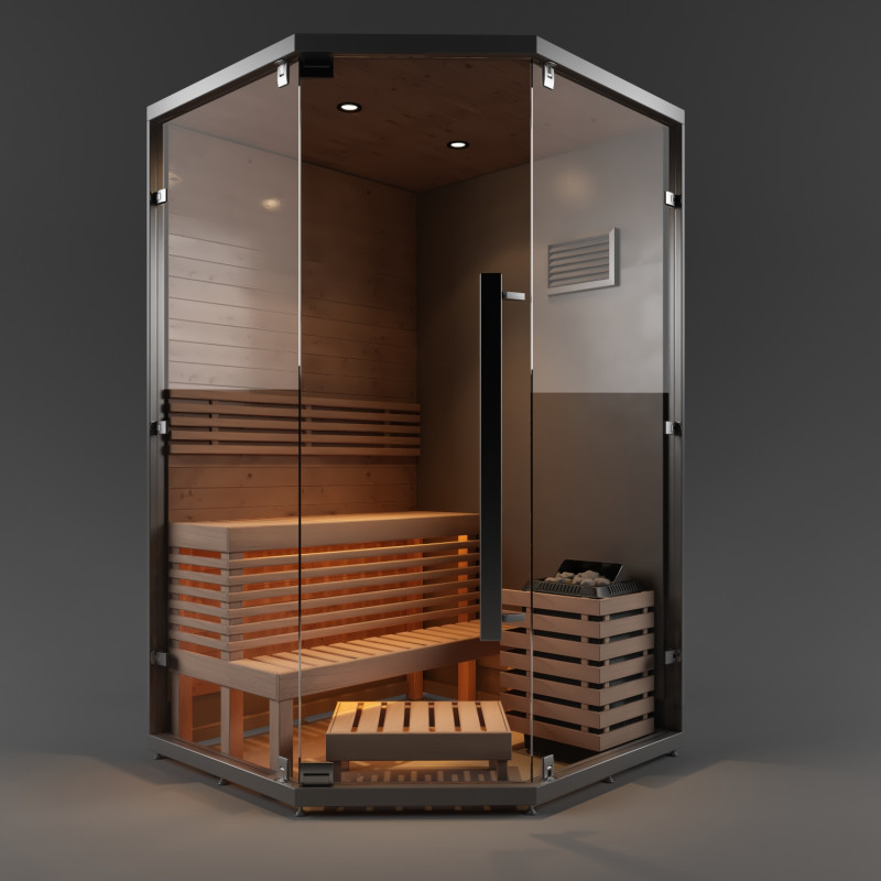 Sauna model 3D Model .c4d .max .obj .3ds .fbx .stl .blend 