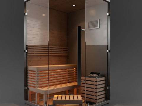 Sauna model 3D Model