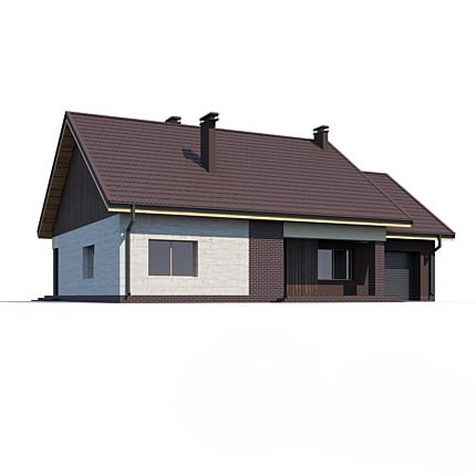 Exterior house 3D Модель .c4d .max .obj .3ds .fbx .stl .blend 