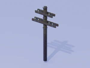 Elektrische toren 3D Model