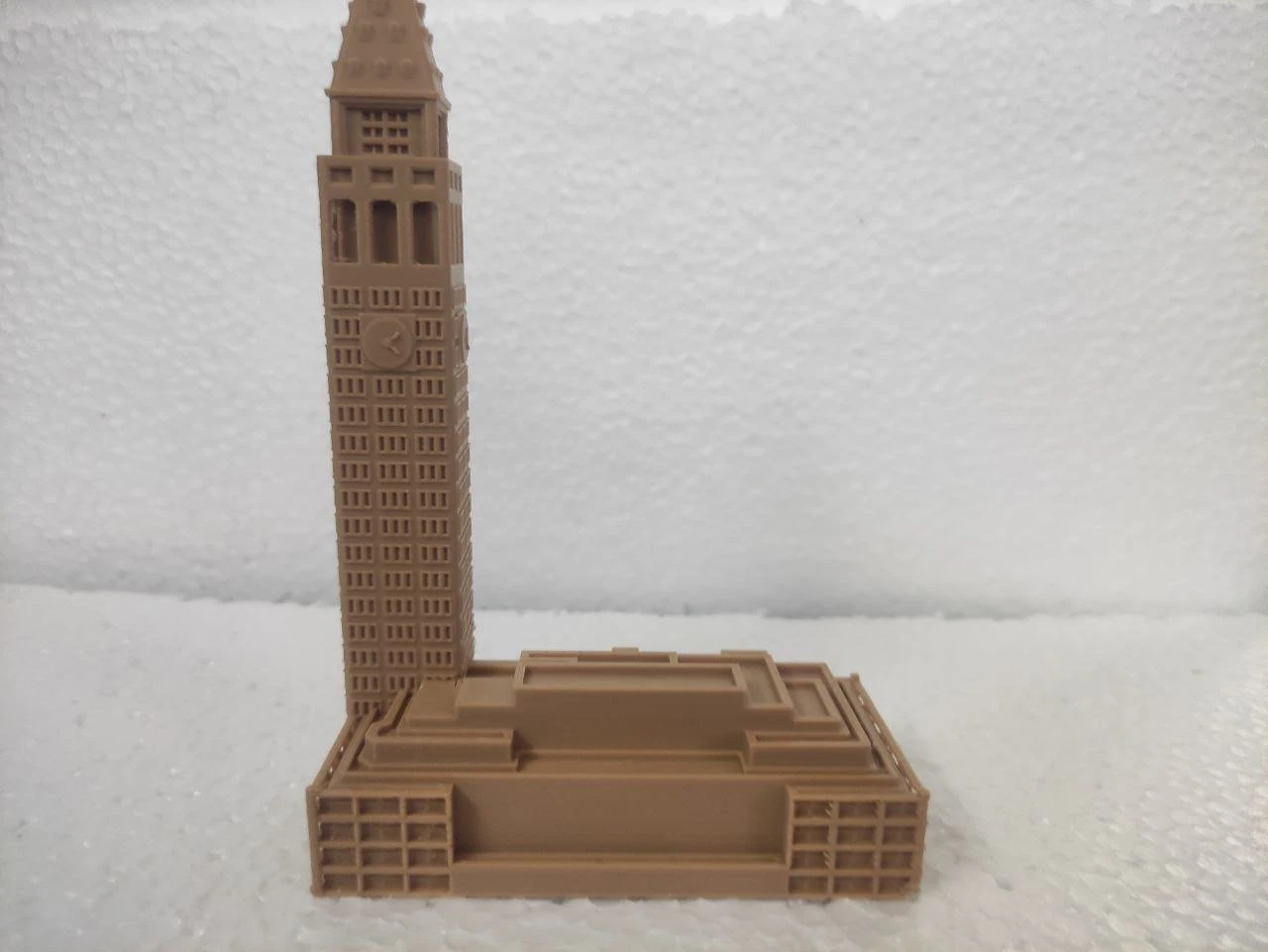 Metropolitan Clock Tower 3D Print Model .c4d .max .obj .3ds .fbx .stl .blend 