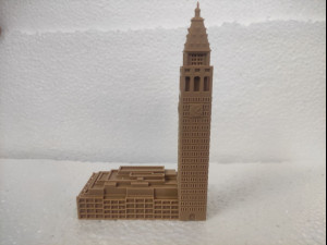 Metropolitan Clock Tower 3D Print Model