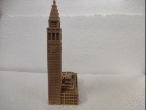 Metropolitan Clock Tower 3D Print Model