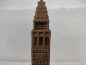 Metropolitan Clock Tower 3D Print Model