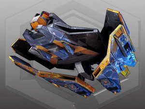 Bilim Kurgu Uzay Gemisi 3D Model