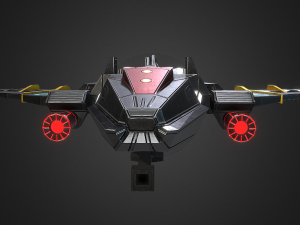 SpaceShip 3D Model