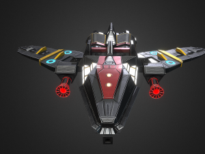 SpaceShip 3D Model
