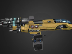 Uzay Gemisi Bilimkurgu 3D Model