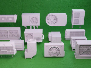 Ac Units 3D Model