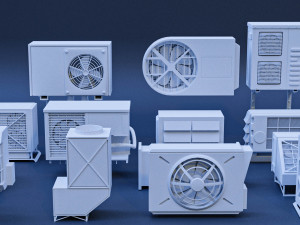Ac Units 3D Model