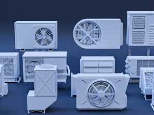 Ac Units 3D Model