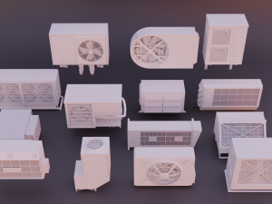 Ac Units 3D Model