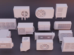 Ac Units 3D Model