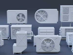 Ac Units 3D Model