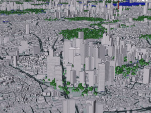Tokyo City 3Dモデル