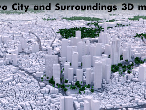 Tokyo City 3Dモデル